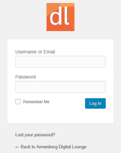 Preview of the login site icon plugin, which displays your site icon on the login screen.
